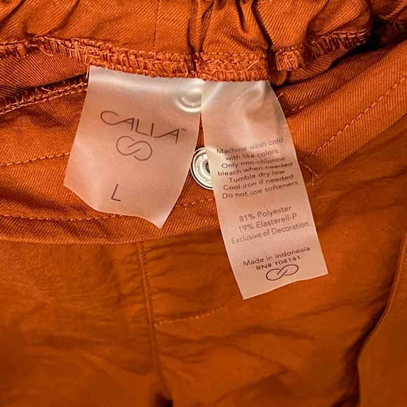 Calia NWOT Shorts Burnt Orange Size Large - Picture 4 of 4